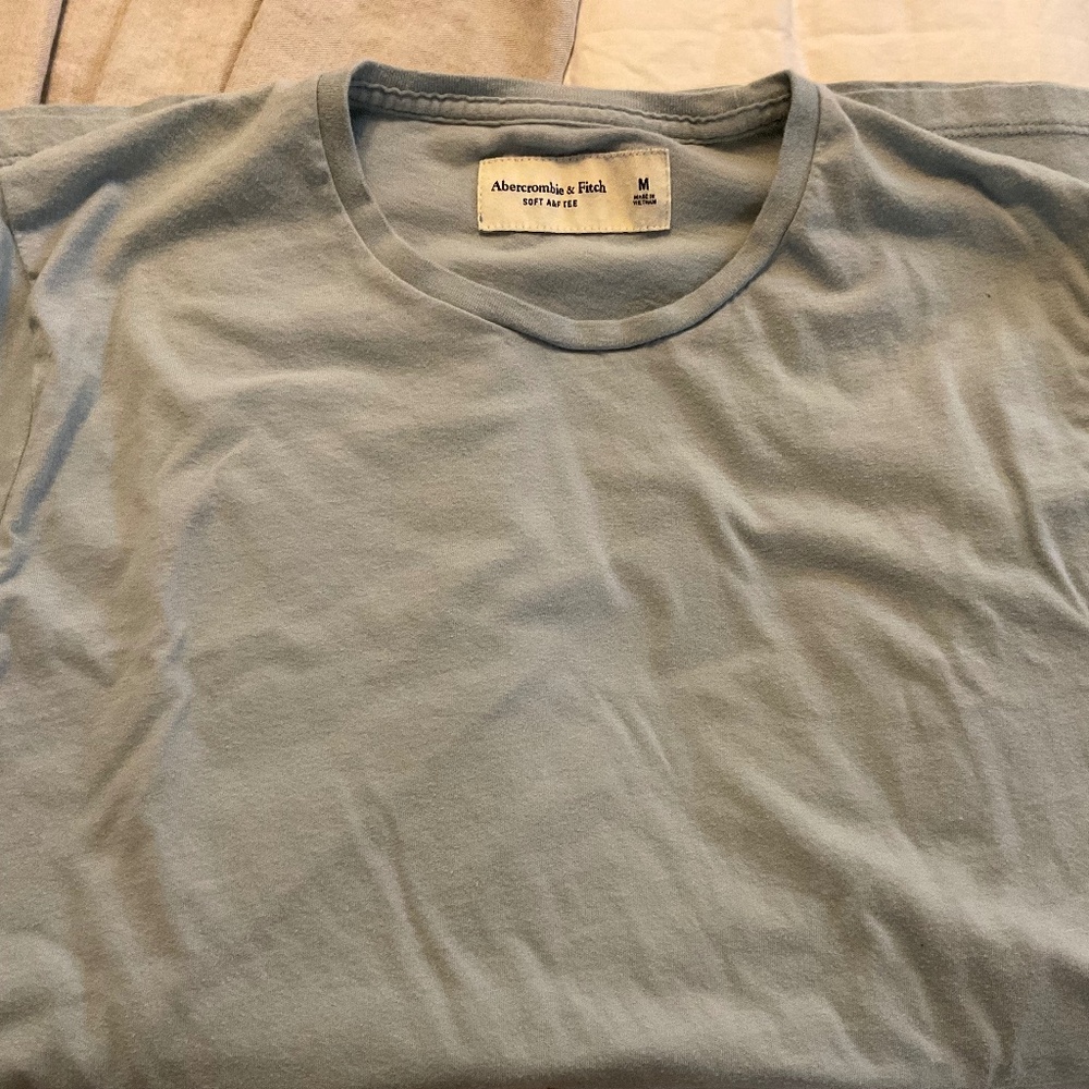 Abercrombie & Fitch Medium Tee blue
